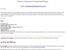 Tablet Screenshot of largedirectory.com